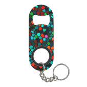 Meerkleurig Mini Flessenopener (Achterkant)