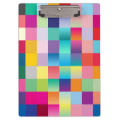 "Meerkleurig ontwerp" Klembord (Voorkant)