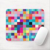 "Meerkleurig ontwerp" Muismat (Met muis)
