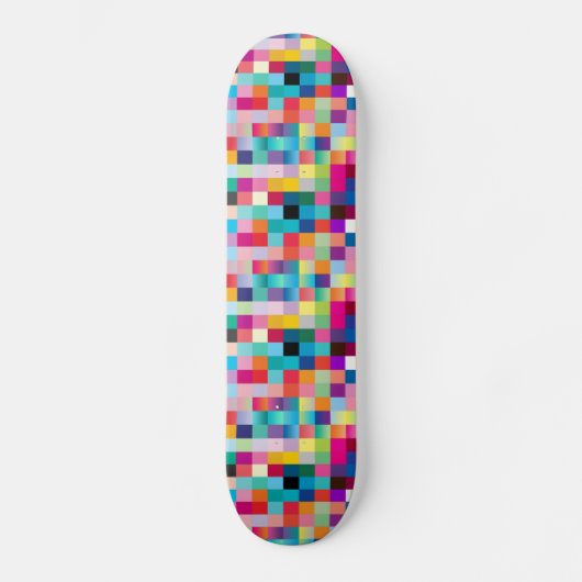 Meerkleurig ontwerp skateboard (Voorkant)