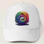 MEERKLEURIG ONTWERP TRUCKER PET (Voorkant)