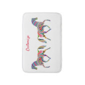 Meerkleurig paardenliefhebber Thunder_Cove  Badmat (Voorkant Verticaal)