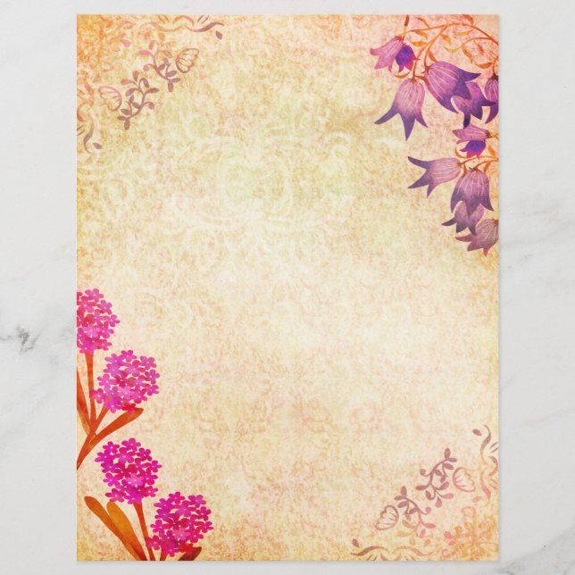Meerkleurig  papier voor bloemkool (Voorkant)