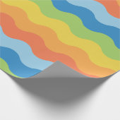 Meerkleurig papier voor het aftappen van golven (Hoek)