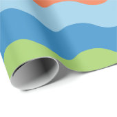 Meerkleurig papier voor het aftappen van golven (Rol Hoek)