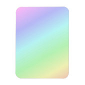 meerkleurig pastelpalet, regenboog van kleuren magneet (Verticaal)