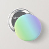 meerkleurig pastelpalet, regenboog van kleuren ronde button 5,7 cm (Voorkant /achterkant)