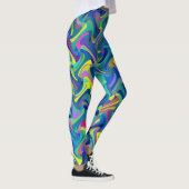 Meerkleurig patroon leggings (Rechts)