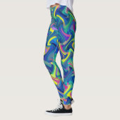 Meerkleurig patroon leggings (Links)