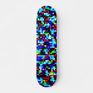 Meerkleurig patroon persoonlijk skateboard