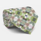 Meerkleurig patroon stropdas (Opgerold)