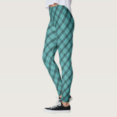Meerkleurig patroon van vlecht leggings (Links)