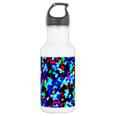 Meerkleurig patroon waterfles (Voorkant)