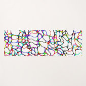 Meerkleurig patroon yogamat (Voorkant (horizontaal))