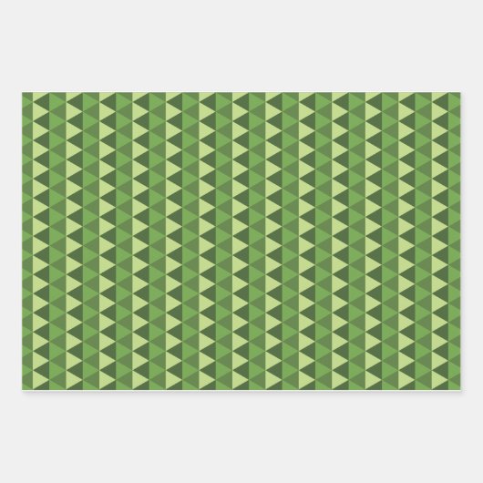 Meerkleurig patroonontwerp inpakpapier vel (Voorkant)