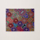 Meerkleurig Quilt Pattern Legpuzzel (Horizontaal)