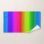 Meerkleurig, regenboog bad handdoek (Handdoek)