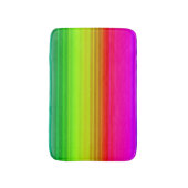 Meerkleurig, regenboog badmat (Voorkant Verticaal)