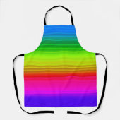 Meerkleurig, regenboog schort (Voorkant)