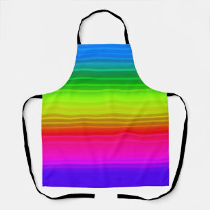 Meerkleurig, regenboog schort