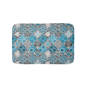 Meerkleurig, roestvrij, patchwork, badkuip badmat