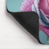 Meerkleurig Roos Muismat (Hoek)