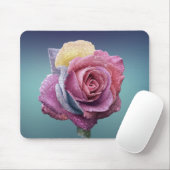 Meerkleurig Roos Muismat (Met muis)