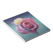 Meerkleurig Roos Notitieblok (Schuin)