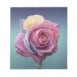 Meerkleurig Roos Notitieblok