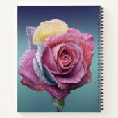 Meerkleurig Roos Notitieboek (Achterkant)