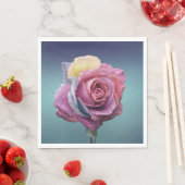 Meerkleurig Roos Servet (Insitu)