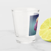 Meerkleurig Roos Shot Glas (Links)