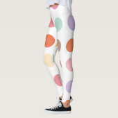 Meerkleurig Stippen patroon Leggings (Links)