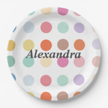 Meerkleurig Stippen patroon