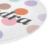 Meerkleurig Stippen patroon Snijplank (Hoek)