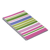 Meerkleurig Stripe spiraalvormig Notitieboek (Rechterzijde)