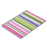 Meerkleurig Stripe spiraalvormig Notitieboek (Linkerzijde)