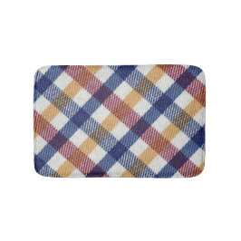 Meerkleurig Tartanpatroon Badmat