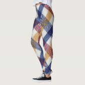Meerkleurig Tartanpatroon Leggings (Links)