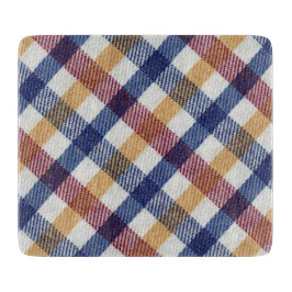 Meerkleurig Tartanpatroon Snijplank