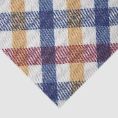 Meerkleurig Tartanpatroon Tissuepapier (Detail)