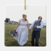 Meerkleurig Twinkle Light, kerst 2020 Keramisch Ornament (Achterkant)