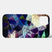Meerkleurig veelhoekpatroon . Case-Mate iPhone case (Achterkant (horizontaal))