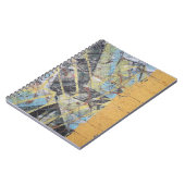 Meerkleurig wandschilderij notitieboek (Linkerzijde)