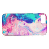 Meerkleurig Waterverf wervelpatroon Case-Mate iPhone Case (Achterkant (Horizontaal))