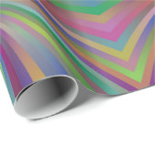 Meerkleurig wervelpatroon cadeaupapier (Rol Hoek)