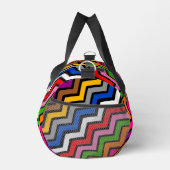 Meerkleurig Zigzag Chevron Zwart Design Plunjezak (Rechts)
