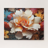 Meerkleurige 3D bloemen Legpuzzel (Horizontaal)