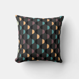 Meerkleurige aardetoon Abstract Sierkussen