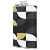 Meerkleurige Abstracte kolf Heupfles (Links)